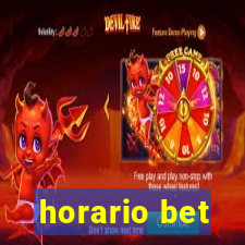 horario bet